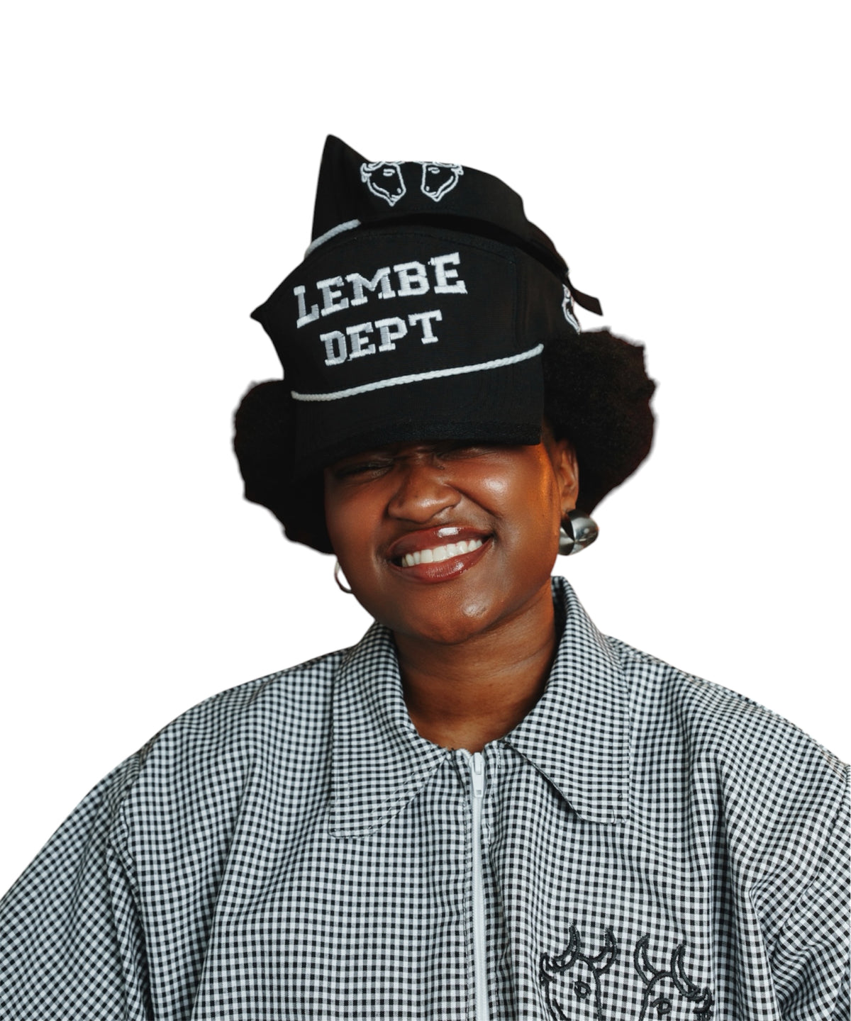 Lembe Dept. short brim caps