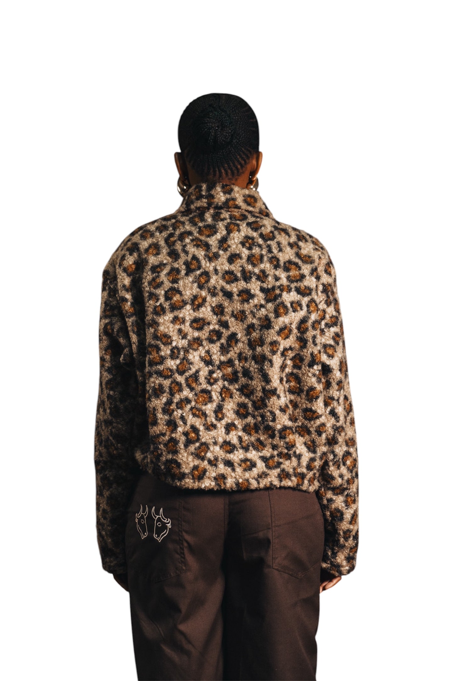 Knit Leopard print Jersey